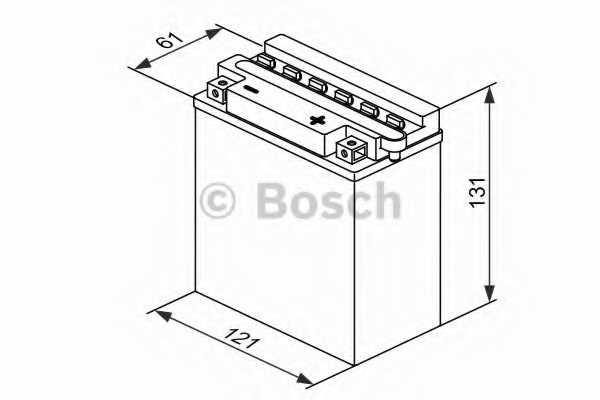 Аккумулятор BOSCH 0 092 M4F 180 - изображение 1
