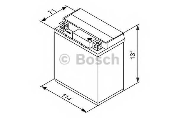 Аккумулятор BOSCH 0 092 M60 060 - изображение 1