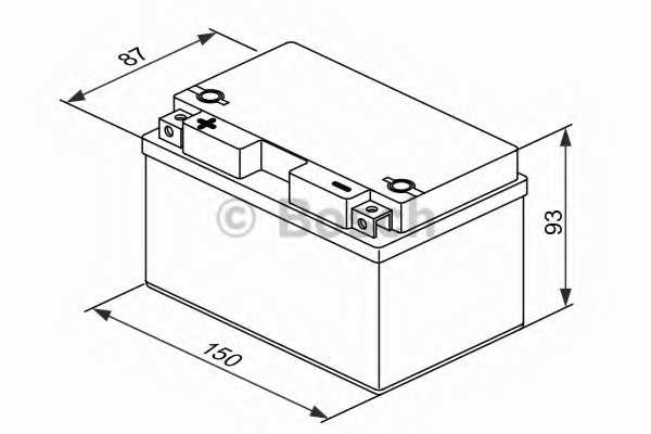 Аккумулятор BOSCH 0 092 M60 110 - изображение 1