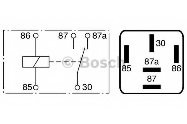 Реле рабочего тока BOSCH 0 986 332 022 - изображение 2