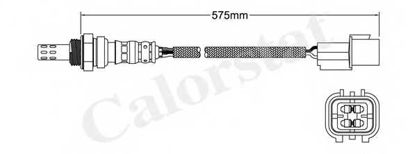 Лямбда-зонд CALORSTAT by Vernet LS140470 - изображение Лямбда-зонд CALORSTAT by Vernet LS140470 - изображение