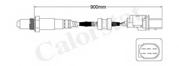 Лямбда-зонд CALORSTAT by Vernet LS150053 - изображение