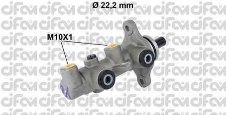 Главный тормозной цилиндр CIFAM 202-820 - изображение Главный тормозной цилиндр CIFAM 202-820 - изображение