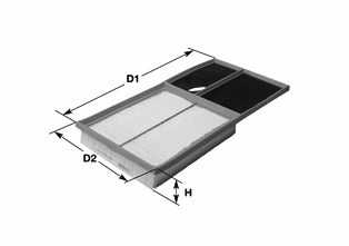 Фильтр воздушный CLEAN FILTERS MA3105 - изображение