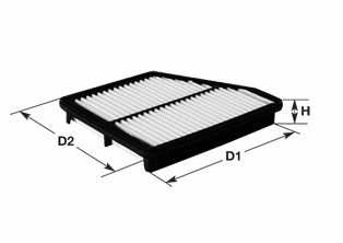 Фильтр воздушный CLEAN FILTERS MA3253 - изображение