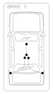 Трос стояночной тормозной системы COFLE 92.12.3722 / 12.3722 - изображение 1