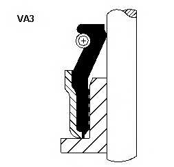 Уплотнительное кольцо стерженя клапана CORTECO VA3 7-39 / 12015878 - изображение