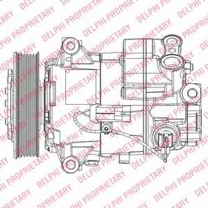 Компрессор кондиционера для OPEL INSIGNIA <b>DELPHI TSP0155948</b> - изображение Компрессор кондиционера для OPEL INSIGNIA <b>DELPHI TSP0155948</b> - изображение