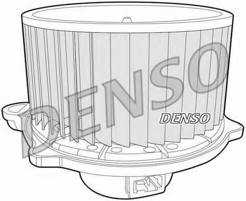 Вентилятор салона DENSO DEA41012 - изображение