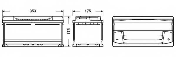 Аккумулятор DETA 585 15 / DB852 - изображение 1