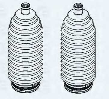 Комплект пылника рулевого управления ERT 101980 - изображение Комплект пылника рулевого управления ERT 101980 - изображение