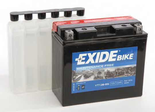 Аккумулятор EXIDE 510 015 015 / YT12B-BS - изображение
