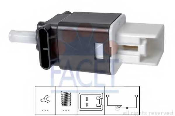Выключатель фонаря сигнала торможения FACET EPS 1.810.269 / 7.1269 - изображение Выключатель фонаря сигнала торможения FACET EPS 1.810.269 / 7.1269 - изображение
