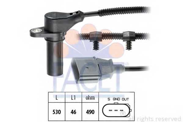 Датчик импульсов FACET EPS 1.953.504 / 9.0504 - изображение