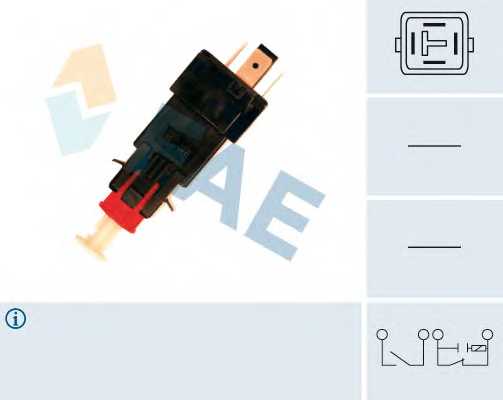 Выключатель фонаря сигнала торможения FAE 24519 - изображение Выключатель фонаря сигнала торможения FAE 24519 - изображение