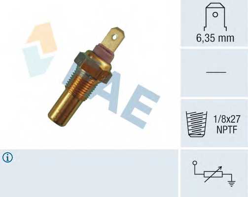 Датчик температуры охлаждающей жидкости FAE 31270 - изображение