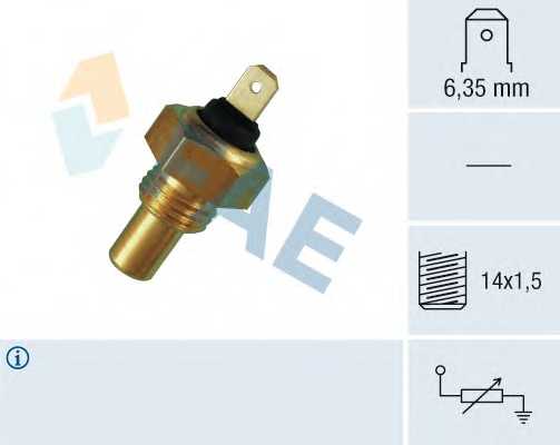 Датчик температуры охлаждающей жидкости FAE 31460 - изображение