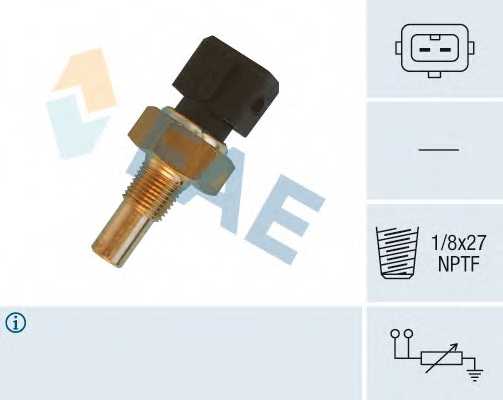 Датчик температуры охлаждающей жидкости FAE 32570 - изображение