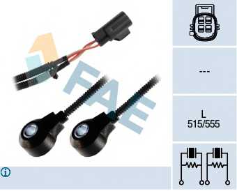 Датчик детонации <b>FAE 60211</b> - изображение