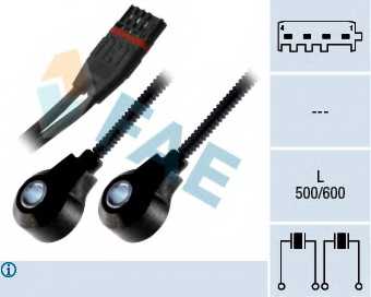 Датчик детонации FAE 60223 - изображение
