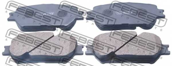 Колодки тормозные дисковые передний для LEXUS ES, GS, IS / TOYOTA AVALON, CAMRY SOLARA, CAMRY, CROWN, MARK, SIENNA, WINDOM, WISH <b>FEBEST 0101-ACV30F</b> - изображение