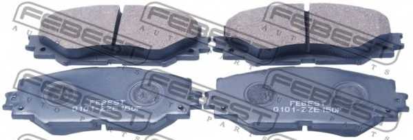 Колодки тормозные дисковые передний для LEXUS HS / TOYOTA ALLION, AQUA, AURIS, COROLLA RUMION, COROLLA, HARRIER, MARK X ZiO, MATRIX, NOAH/VOXY, PREMIO, PRIUS PLUS, RAV 4, SAI, URBAN CRUISER, VANGUARD, VERSO S, WISH, YARIS, ZELAS <b>FEBEST 0101-ZZE150F</b