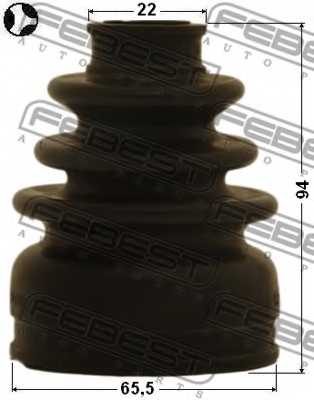 Пыльник приводного вала FEBEST 0115-NGJ10T - изображение 1