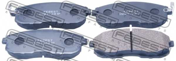 Колодки тормозные дисковые передний для INFINITI G, I30 / NISSAN 180 SX, 200 SX, 350 Z, ALMERA TINO, ALTIMA, AVENIR, CEFIRO, CUBE, EXPERT, JUKE, LATIO, LAUREL, MAXIMA QX, MAXIMA, PRIMERA, PULSAR, SENTRA, SKYLINE, STAGEA, SYLPHY, TEANA, TIIDA <b>FEBEST 02