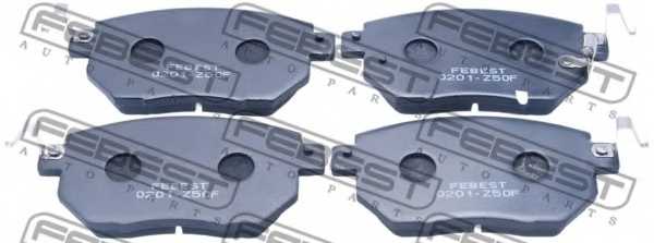 Колодки тормозные дисковые передний для INFINITI FX / NISSAN ALTIMA, MURANO(Z50,Z51) <b>FEBEST 0201-Z50F</b> - изображение Колодки тормозные дисковые передний для INFINITI FX / NISSAN ALTIMA, MURANO(Z50,Z51) <b>FEBEST 0201-Z50F</b> - изображение