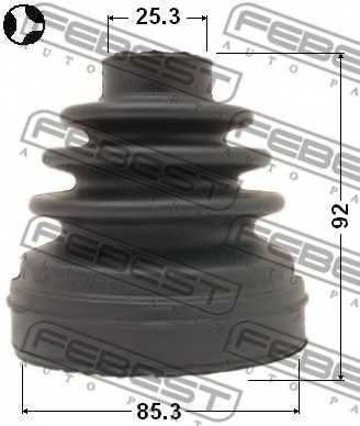 Пыльник приводного вала FEBEST 0215-R51T - изображение 1