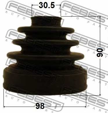Пыльник приводного вала FEBEST 0215-TA60R - изображение 1