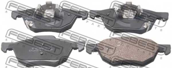 Колодки тормозные дисковые передний для HONDA ACCORD(CL,CM) <b>FEBEST 0301-CLF</b> - изображение Колодки тормозные дисковые передний для HONDA ACCORD(CL,CM) <b>FEBEST 0301-CLF</b> - изображение