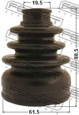 Пыльник приводного вала FEBEST 0715-SX4R - изображение 1