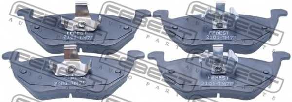 Колодки тормозные дисковые передний <b>FEBEST 2101-TM7F</b> - изображение Колодки тормозные дисковые передний <b>FEBEST 2101-TM7F</b> - изображение