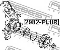 Ступица колеса FEBEST 2982-FLIIR - изображение 1