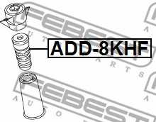 Амортизатор передний <b>FEBEST ADD-8KHF</b> - изображение 1