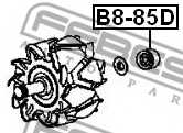 Подшипник FEBEST B8-85D - изображение 1