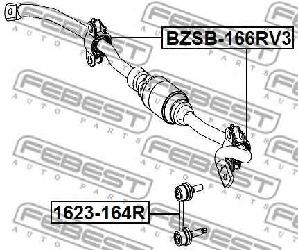 Опора стабилизатора FEBEST BZSB-166RV3 - изображение 1
