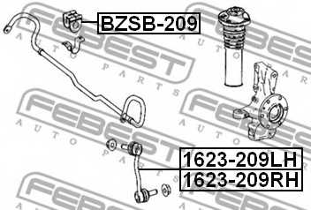Опора стабилизатора FEBEST BZSB-209 - изображение 1