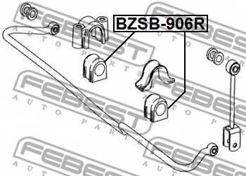 Опора стабилизатора FEBEST BZSB-906R - изображение 1