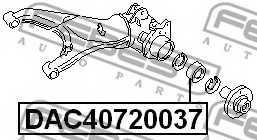 Подшипник ступицы колеса FEBEST DAC40720037 - изображение 1