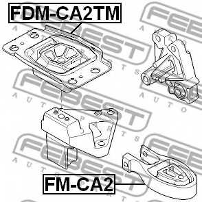 Подвеска двигателя FEBEST FDM-CA2TM - изображение 1