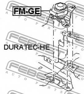 Подвеска двигателя FEBEST FM-GE - изображение 1