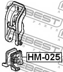 Подвеска двигателя FEBEST HM-025 - изображение 1