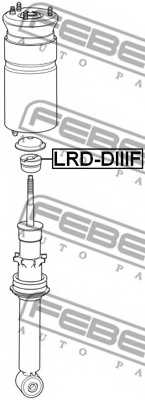Амортизатор передний <b>FEBEST LRD-DIIIF</b> - изображение 1