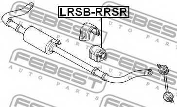 Опора стабилизатора FEBEST LRSB-RRSR - изображение 1
