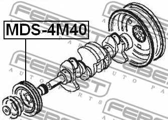 Шкив коленвала <b>FEBEST MDS-4M40</b> - изображение 1