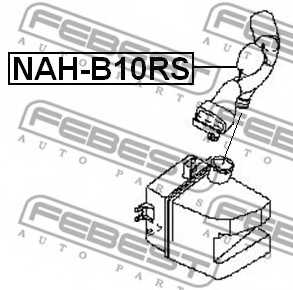 Трубопровод FEBEST NAH-B10RS - изображение 1