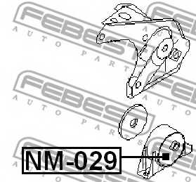 Подвеска двигателя FEBEST NM-029 - изображение 1