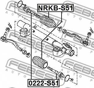 Пыльник рулевого управления FEBEST NRKB-S51 - изображение 1
